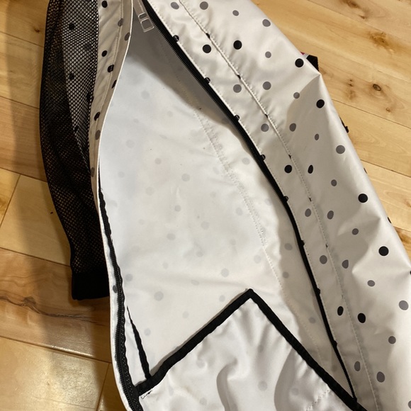 Lululemon Bag Yoga Mat Bag Namaste Tote White with Polka Dots - Picture 12 of 13